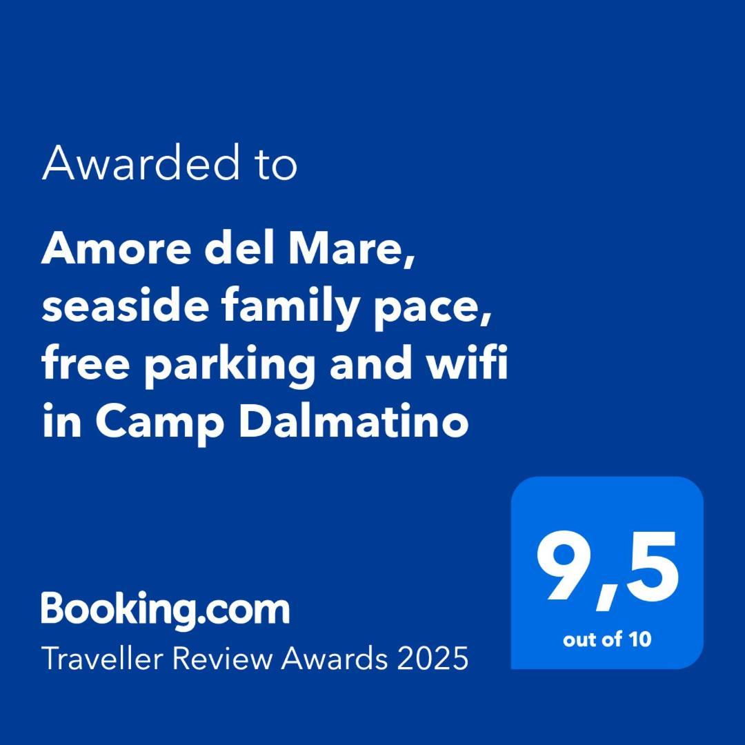 Amore Del Mare, Seaside Family Pace, Free Parking And Wifi In Camp Dalmatino Drage Extérieur photo